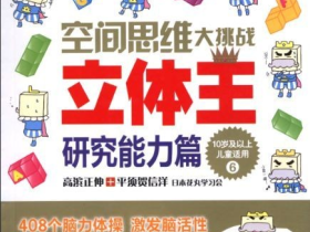 立体王6册高清版——日本著名空间思维教材「6岁以上到10岁」